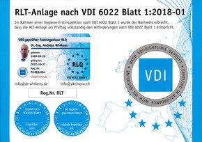 RLT-Anlagen von bösch Klima nach VDI 6022 geprüft